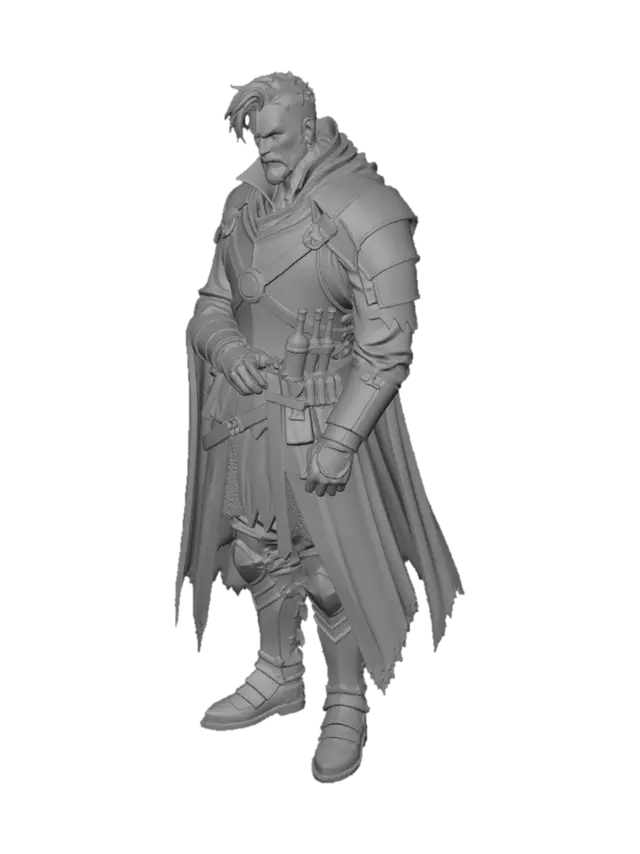 3D model for Runebound Warden