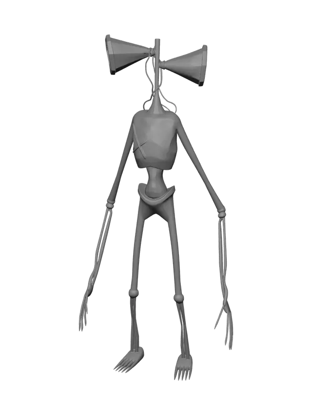 3D model for Siren Head Story
