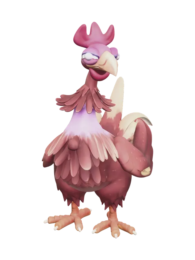 3D model for Chicken Little Girl