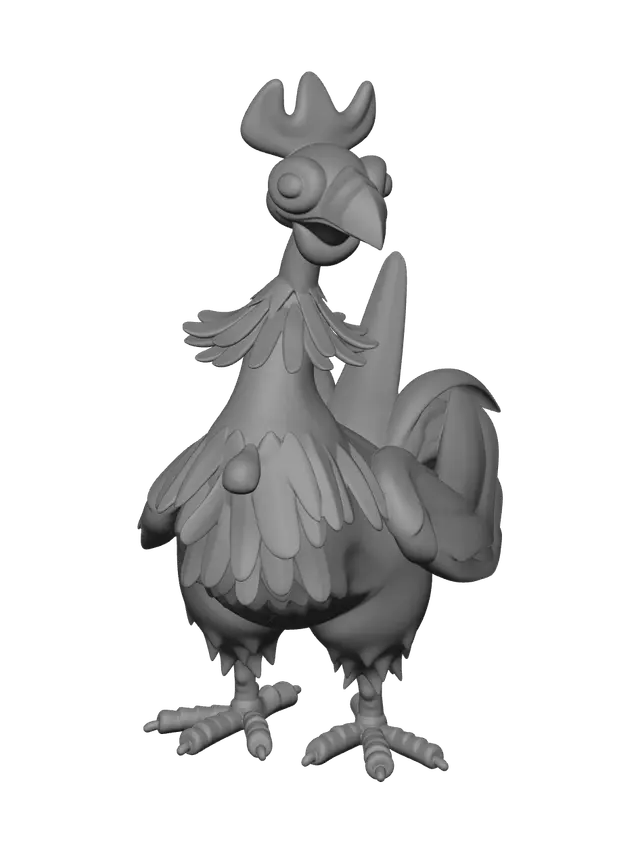 3D model for Chicken Little Girl