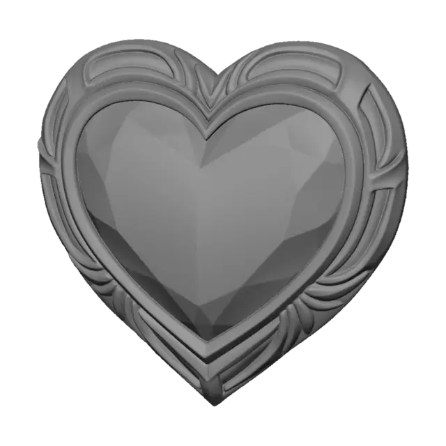 3D model for Ruby Heart