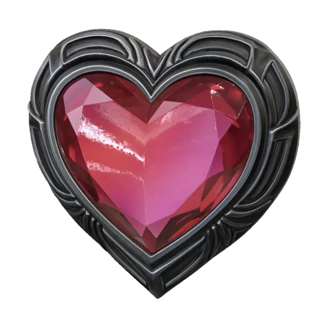 3D model for Ruby Heart
