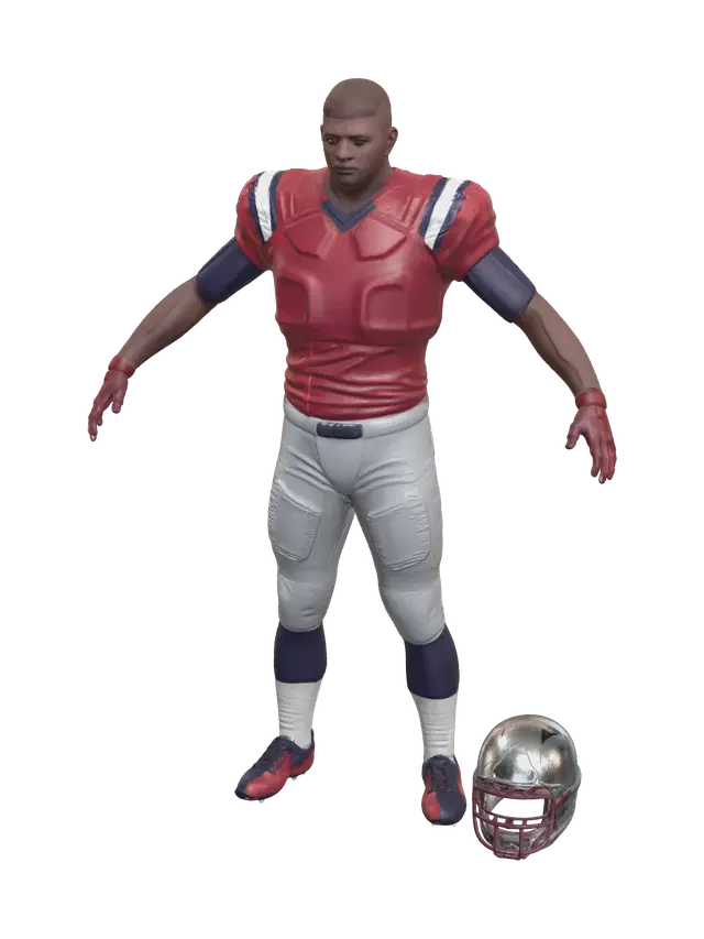 3D model for Football Player