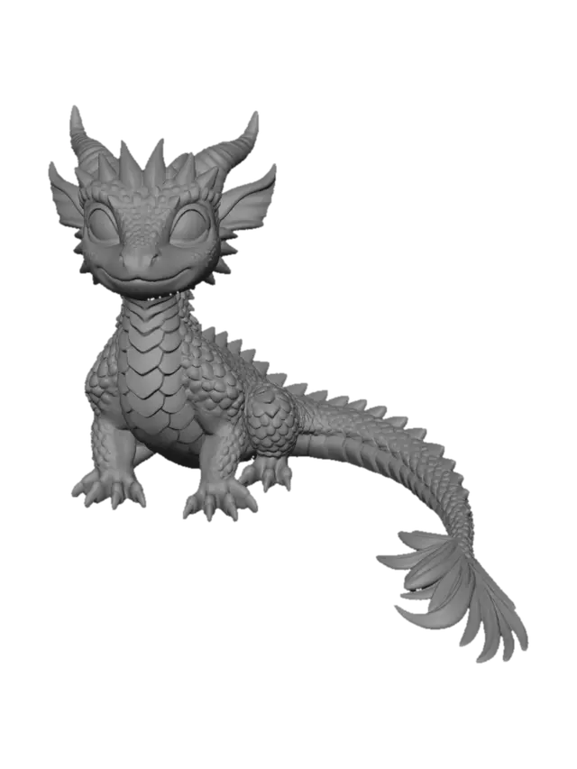 3D model for Kaleidoscope Dragon