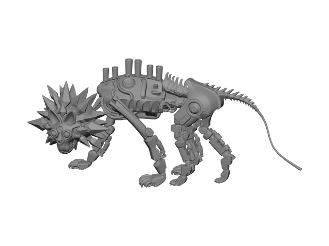 3D model for Fantasy Guarddog