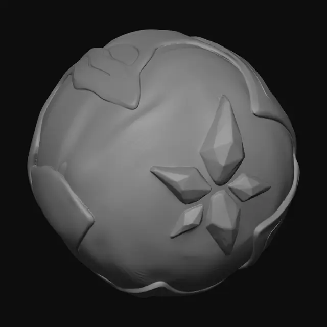 3D model for Starburst Coin