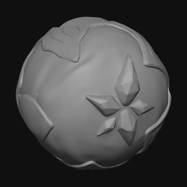 3D model for Starburst Coin