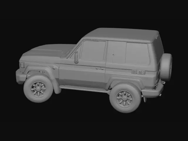 3D model for 2025 Land Cruiser 71