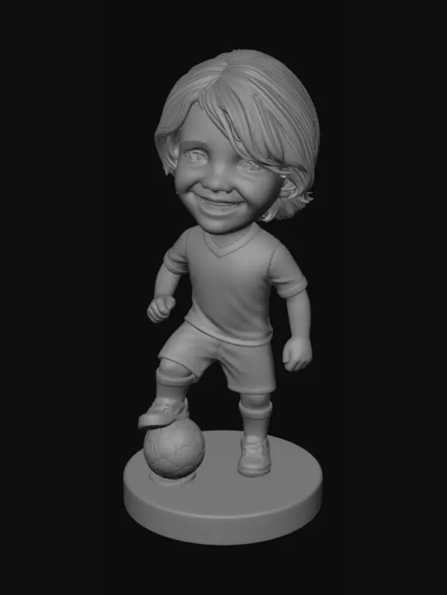 3D model for Mini Brazil Soccer Star