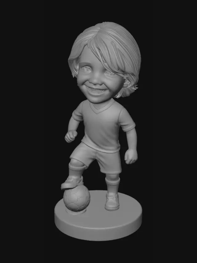 3D model for Mini Brazil Soccer Star
