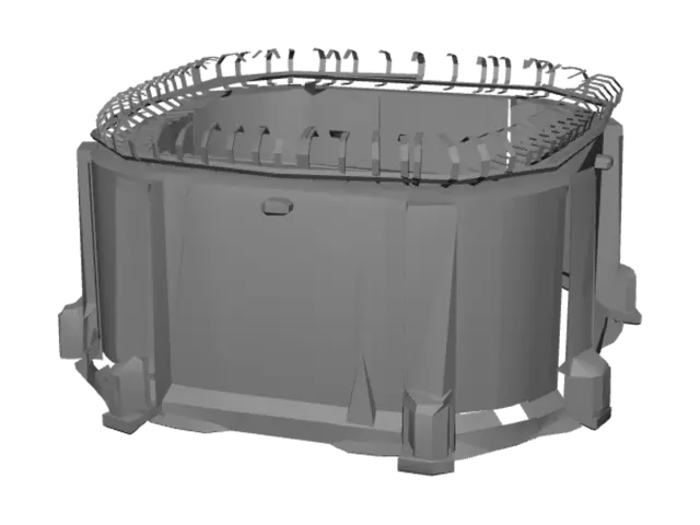 3D model for Quarantine Base