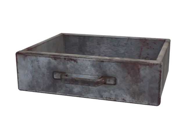 3D model for Rusty Metal Tray