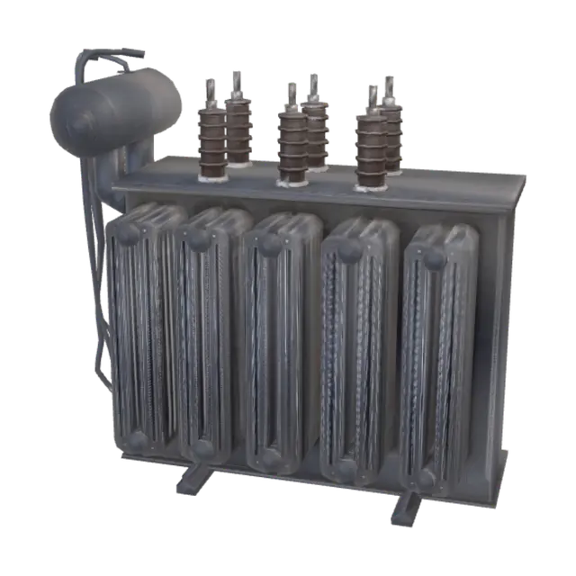 3D model for Industrial Power Transformer