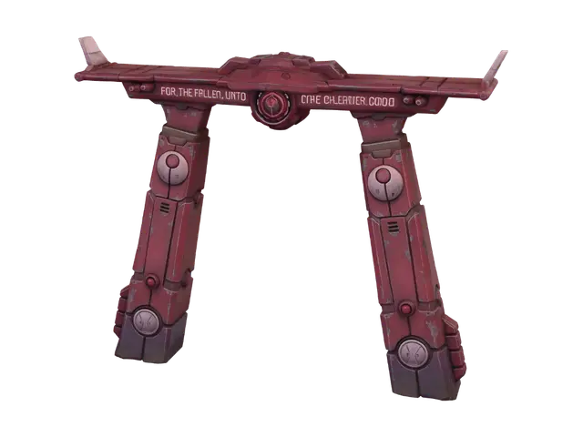 3D model for For the Fallen, Unto the Greater Good