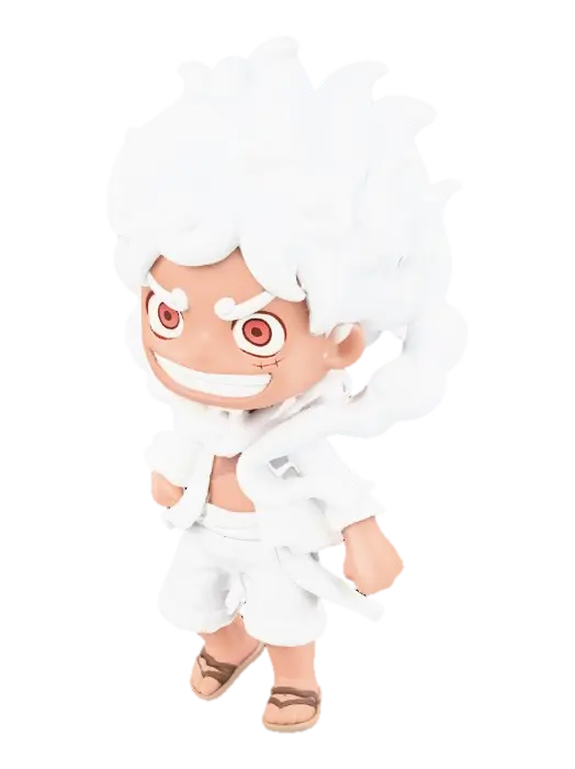 White Cloud Warrior - 5 3D model, AI generated