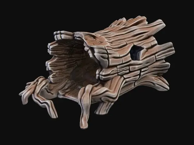 3D model for Hollow Root