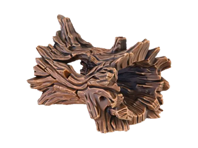 Driftwood Arch - Bridge 3D model, vytvořený pomocí AI