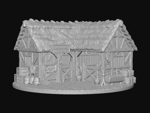 3D model for Cobblestone Stables