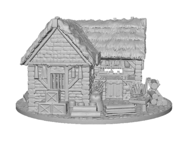 3D model for Sawyer's Timber Workshop