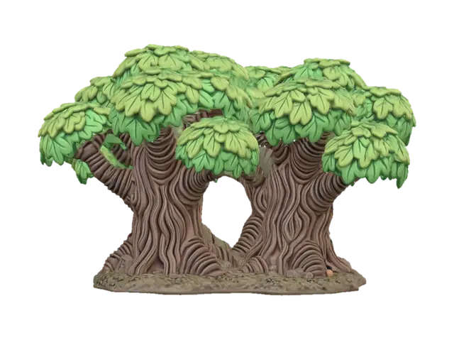 TripleOak - Branding 3D model, AI generated