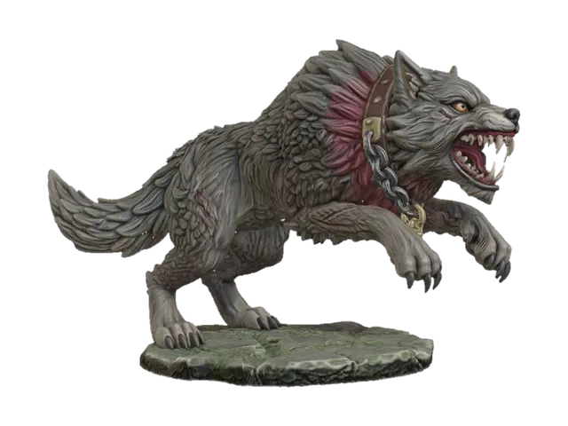 Ironfang Howler - Fang 3D model, vytvořený pomocí AI