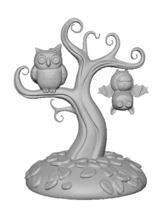 3D model for Halloween Tree #Halloween2025#