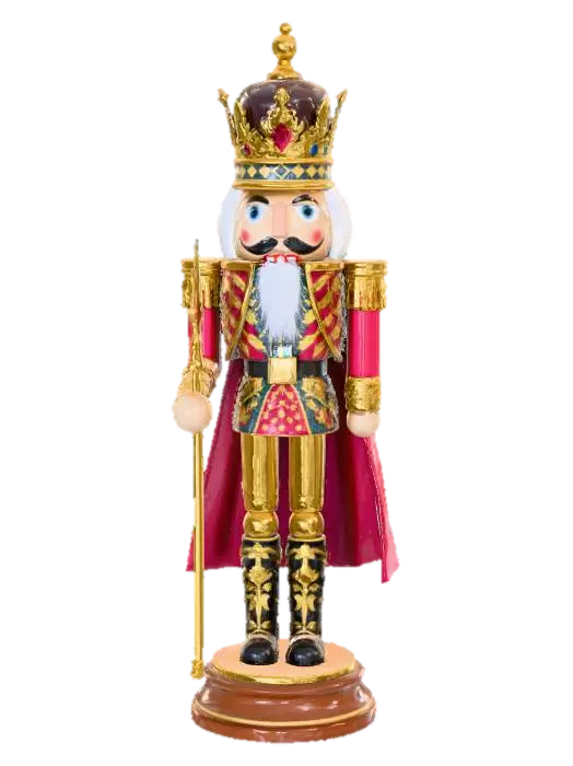 A 3D image of a Victorian Era nutcracker, very ornate, highly detailed, standing… 3D model, vytvořený pomocí AI
