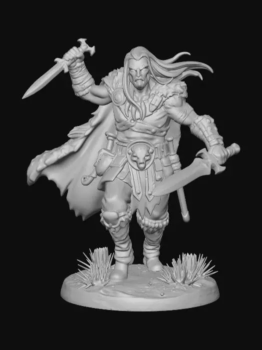 3D model for Boneclad Warlord