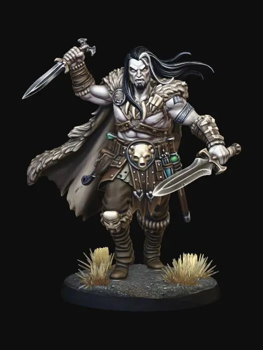 3D model for Boneclad Warlord