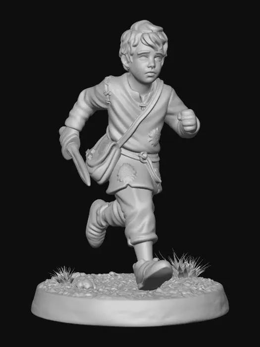 3D model for Running Scout