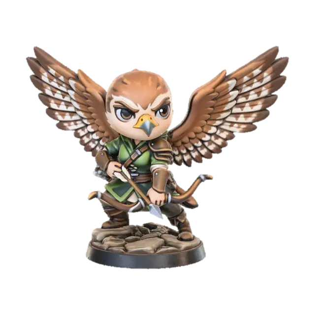 Archer of the Skies - Ranger 的 AI 生成 3D 模型