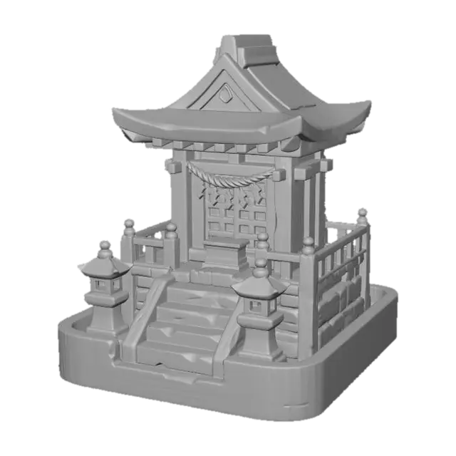 3D model for Shrine