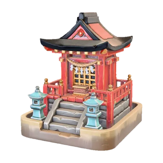 3D model for Shrine