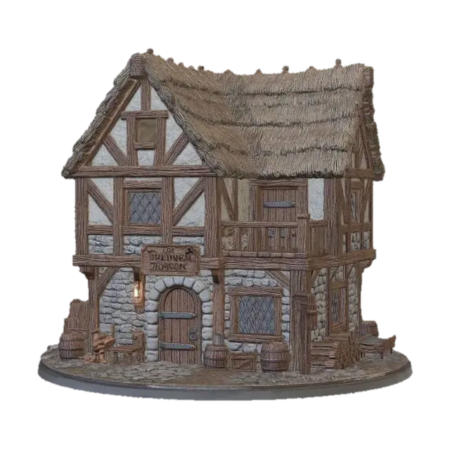 Modello 3D The Drunken Dragon - Concept, generato dall’IA