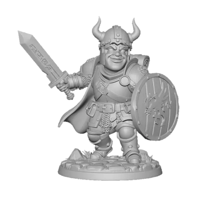 3D model for Lionhearted Knight