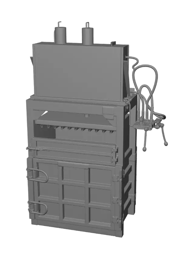 3D model for Industrial hydraulic press