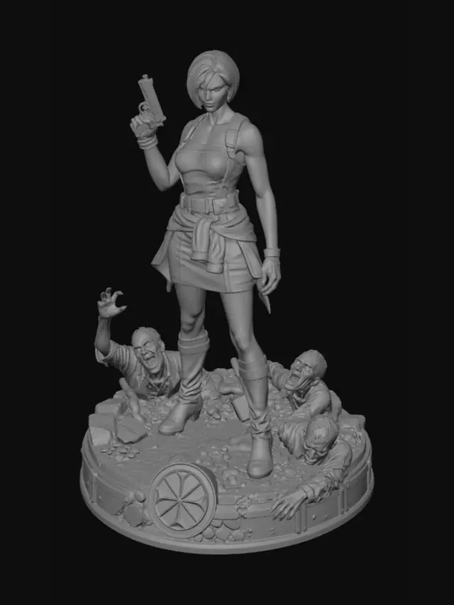 3D model for Last Stand in the Wreckage