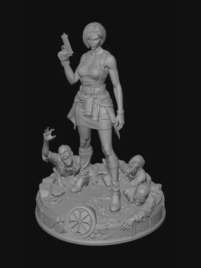 3D model for Last Stand in the Wreckage