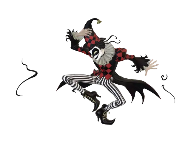 3D model for Harlequin's Midnight Leap