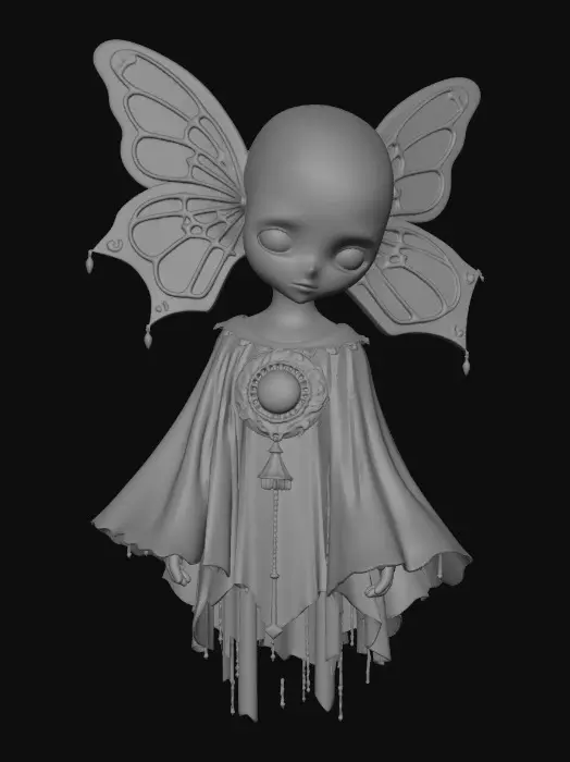3D model for Amberwing in the Fog