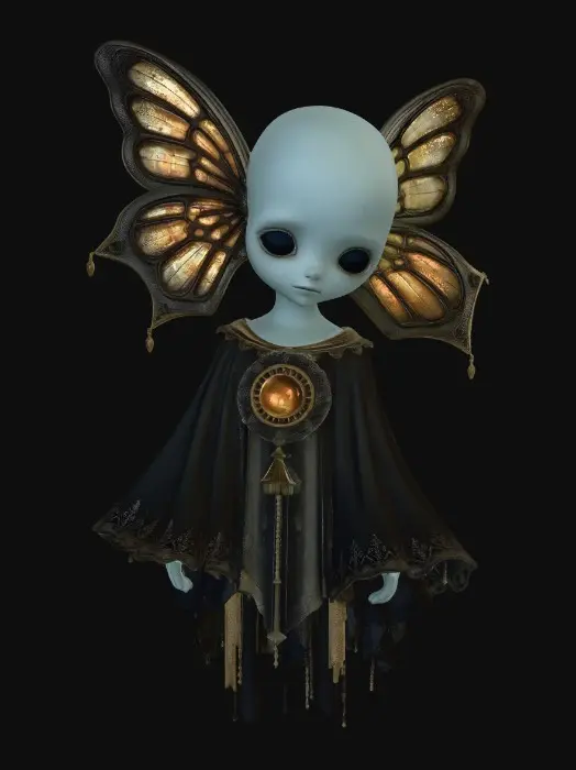 3D model for Amberwing in the Fog