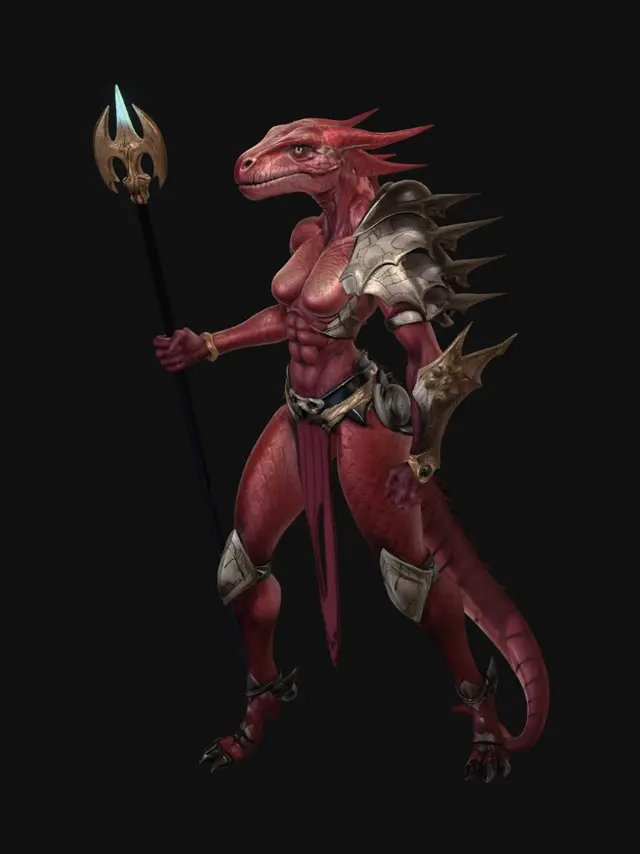 3D model for Crimson Warlord