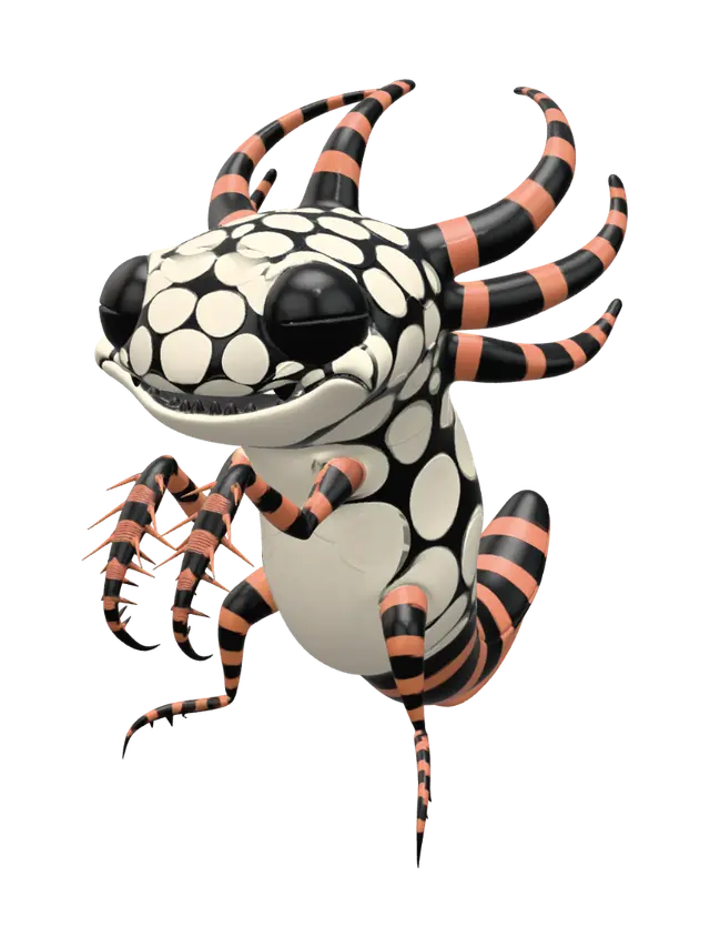 3D model for Polka Dot Chimera