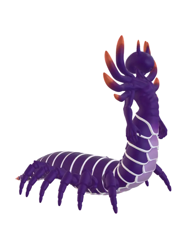 3D model for Amethyst Ember Scorpion