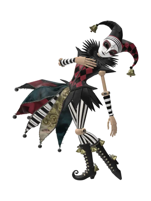 3D model for Harlequin in the Spotlight