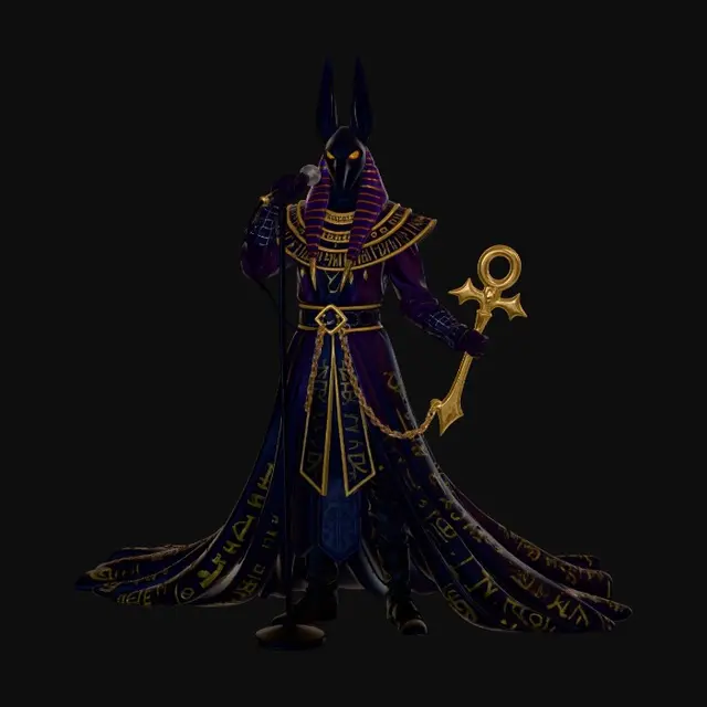 3D model for Anubis on Stage