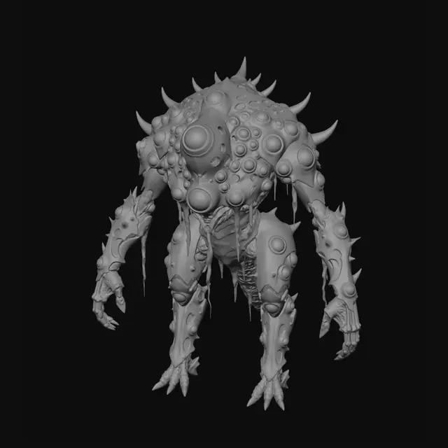 3D model for Thousand-Eyed Behemoth