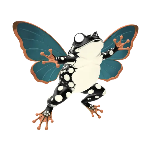 3D model for Winged Frog Ascendant
