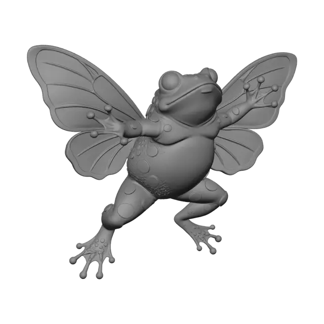 3D model for Winged Frog Ascendant
