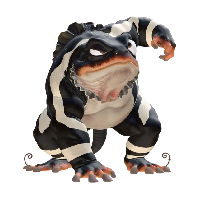 3D model for Harlequin Dragon